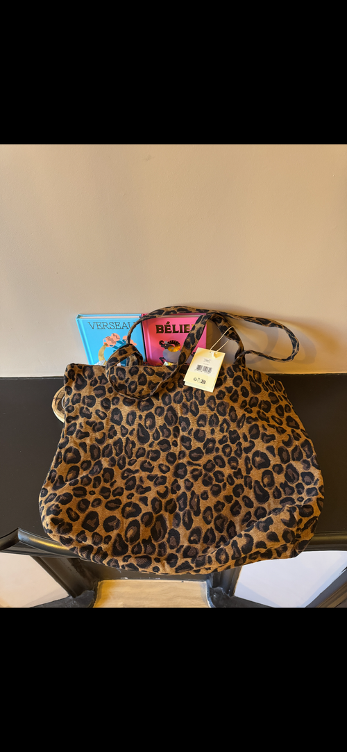 Sac cabas Balzac Paris léopard